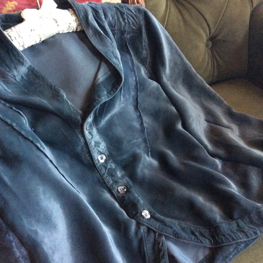 Vintage CP Shades Velvet Jacket/Blouse.